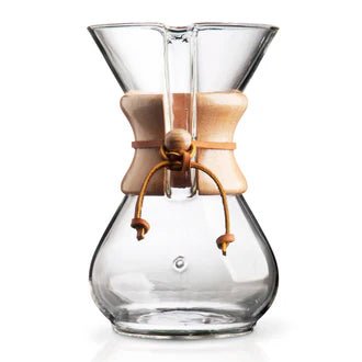 Chemex Glaskaraffe mit Holzmanschette - CA Händlerportal