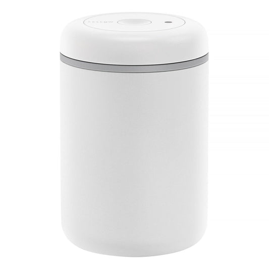 Fellow Atmos Canister Vakuum Aufbewahrungsdose für Kaffeebohnen 1.200 ml / Matt - Weiß - CA Händlerportal