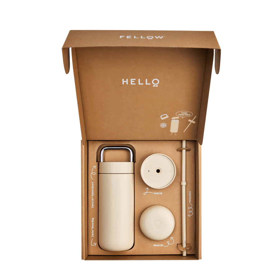 Fellow Carter 3 - in - 1 Sip System | Thermobecher - Set mit verschiedenen Deckeln - CA Händlerportal