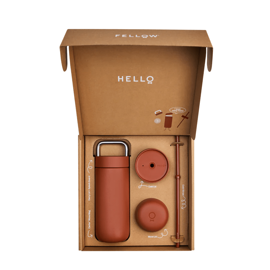 Fellow Carter 3 - in - 1 Sip System | Thermobecher - Set mit verschiedenen Deckeln - CA Händlerportal