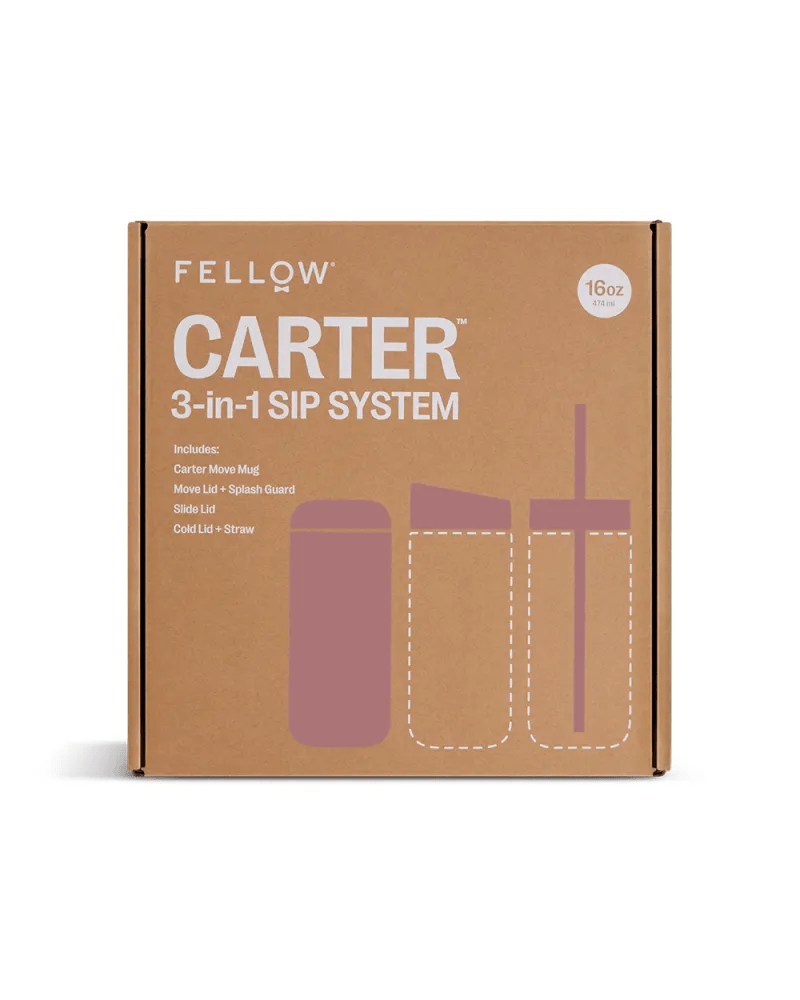 Fellow Carter 3 - in - 1 Sip System | Thermobecher - Set mit verschiedenen Deckeln - CA Händlerportal