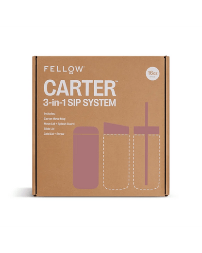 Fellow Carter 3 - in - 1 Sip System | Thermobecher - Set mit verschiedenen Deckeln - CA Händlerportal