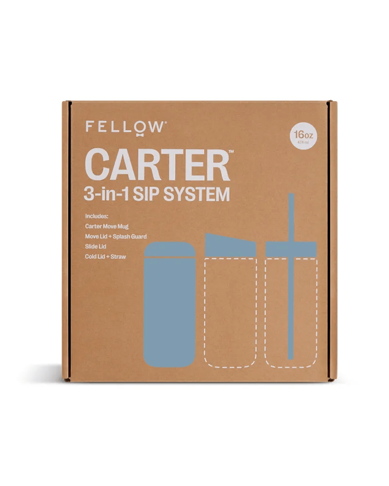 Fellow Carter 3 - in - 1 Sip System | Thermobecher - Set mit verschiedenen Deckeln - CA Händlerportal